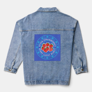Erdbeere Jeansjacke