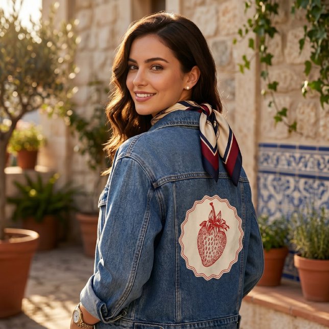 Erdbeere Jeansjacke (Von Creator hochgeladen)