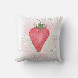 Erdbeere Kissen