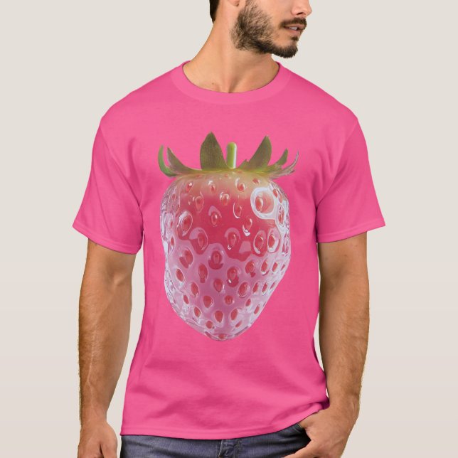 Erdbeere Kristallin - Glass Strawberry T-Shirt (Vorderseite)