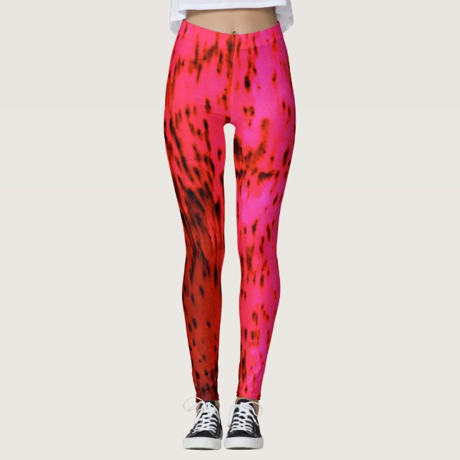 Erdbeere Leggings (Vorderseite)