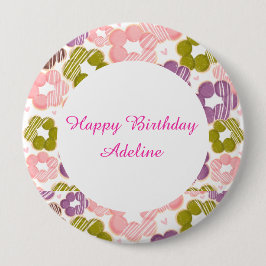 Erdbeere, Matcha, Schokolade und Ube Mochi Donuts Button