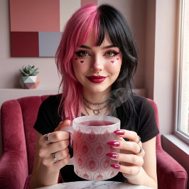 Erdbeere Mattglastasse