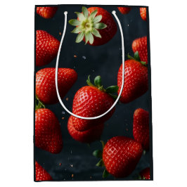 Erdbeere Mittlere Geschenktüte