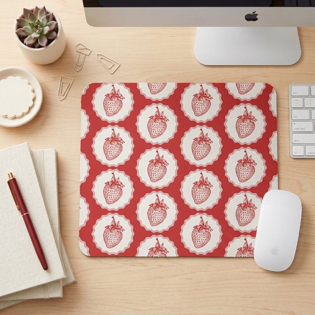 Erdbeere Mousepad (Von Creator hochgeladen)