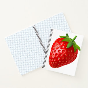 Erdbeere Notizbuch