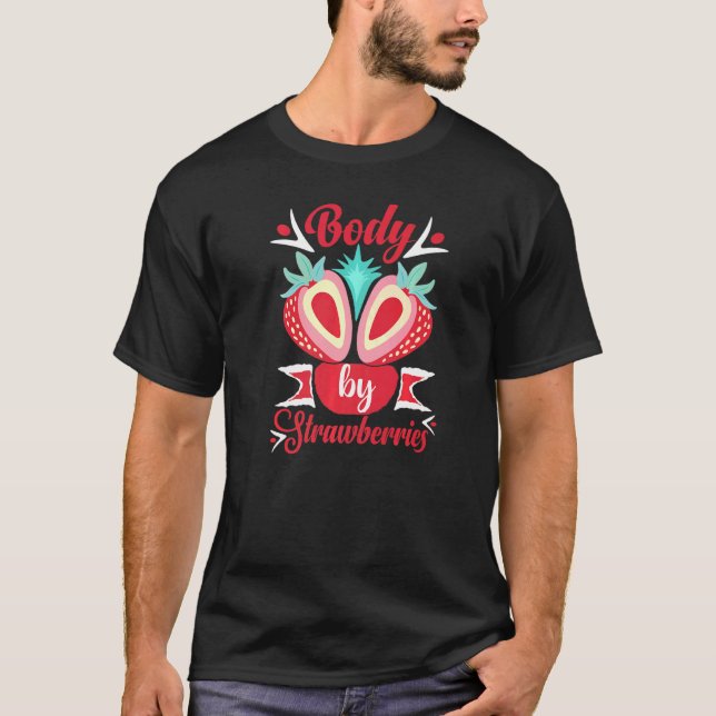 Erdbeere Obstgarten Pflanze Samen Erdbeeren T-Shirt (Vorderseite)