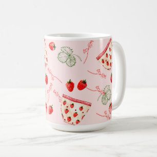 Erdbeere-Party Kaffeetasse