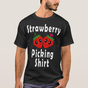 Erdbeere Picken Erdbeeren in Liebe Niedrige Kosten T-Shirt