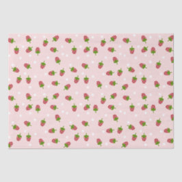 Erdbeere Rosa Niedlich Kawaii Girly Soft Pastete Seidenpapier