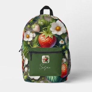 Erdbeere Rot Beeren Frucht Rucksack