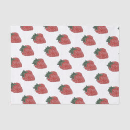 Erdbeere Seidenpapier