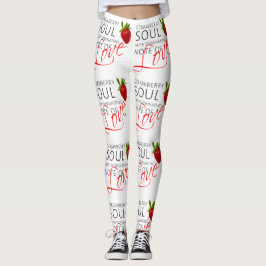 Erdbeere-Soul Leggings