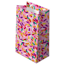 Erdbeere Sprinkles Kleine Geschenktüte