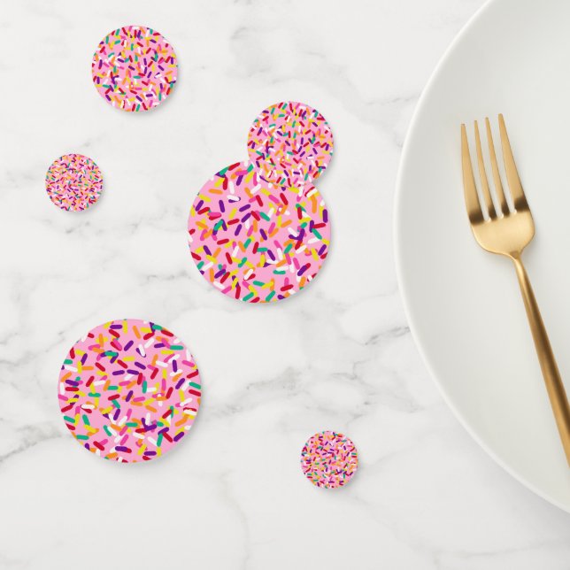 Erdbeere Sprinkles Konfetti (Gruppe)