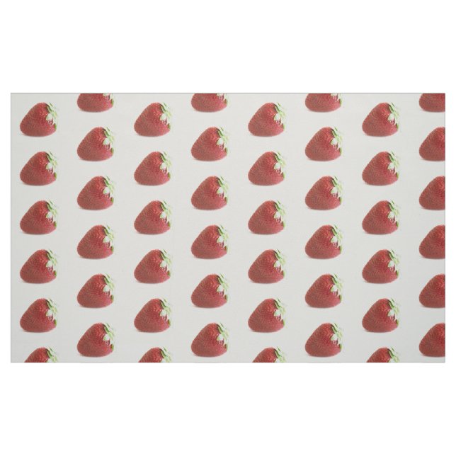 Erdbeere Stoff (Fat Quarter (45,7 x 55,9 cm))