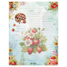 Erdbeere Sweet Leckerei Vollrezeptseite