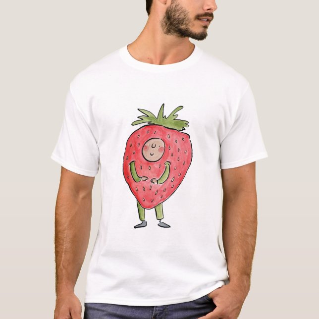 Erdbeere T-Shirt (Vorderseite)