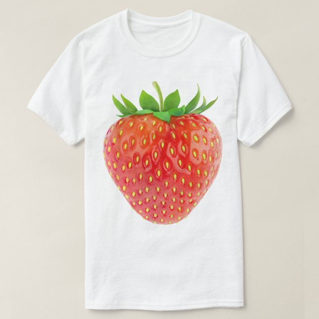 Erdbeere T-Shirt (Design vorne)