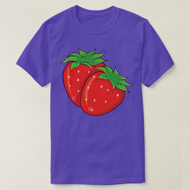 Erdbeere T-Shirt (Design vorne)