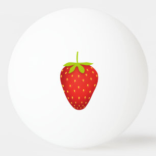 Erdbeere Tischtennisball
