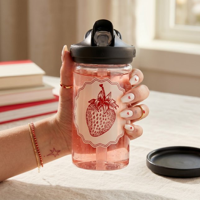 Erdbeere Trinkflasche (Von Creator hochgeladen)