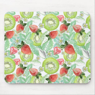 Erdbeere und Kiwi. Mousepad