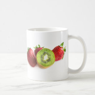 Erdbeere und Kiwi Tasse