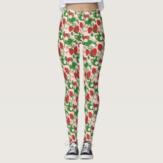 Erdbeere und Leggings im Blumenanbau
