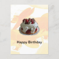 Erdbeere zum Geburtstag, Schokoladenkuchen