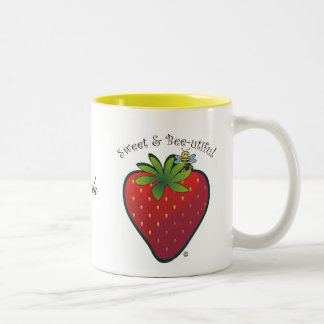 Erdbeere Zweifarbige Tasse