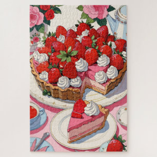 Erdbeeren Anime  Puzzle