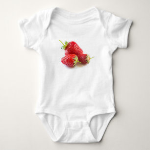 Erdbeeren Baby Strampler