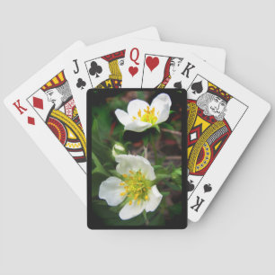 Erdbeeren-Blume Kartenspielen Spielkarten