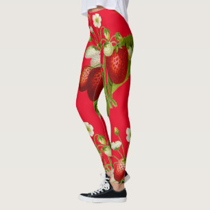 Erdbeeren Botany Red Leggings