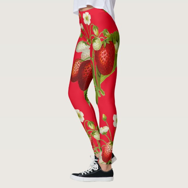 Erdbeeren Botany Red Leggings (Links)