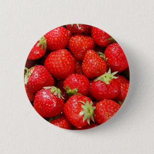 Erdbeeren Button