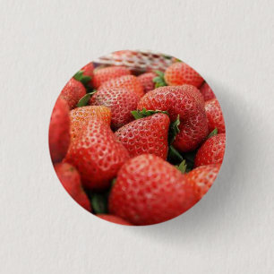 Erdbeeren Button