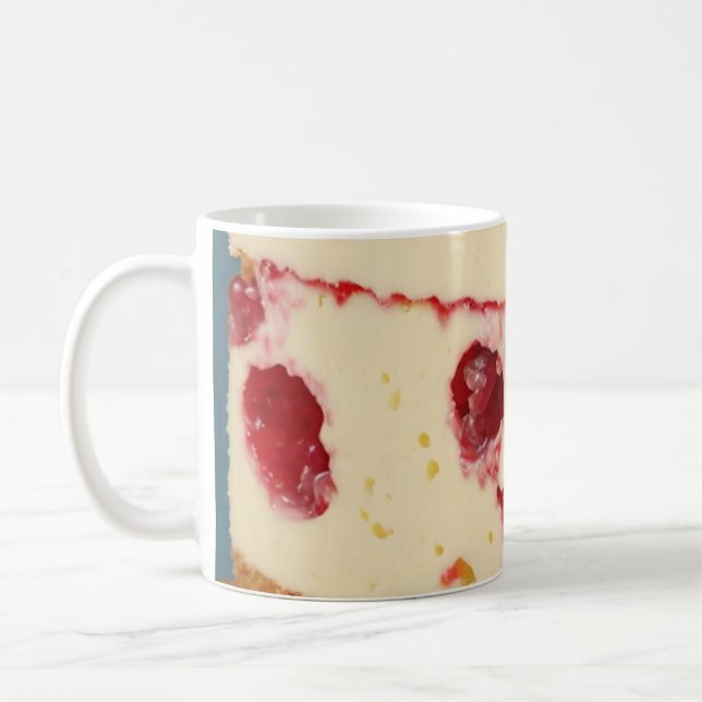Erdbeeren Cake Design iPhone 13 Abdeckung Kaffeetasse (Links)