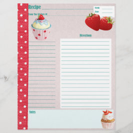 Erdbeeren & Creme Polka-Punkte Rezeptseite