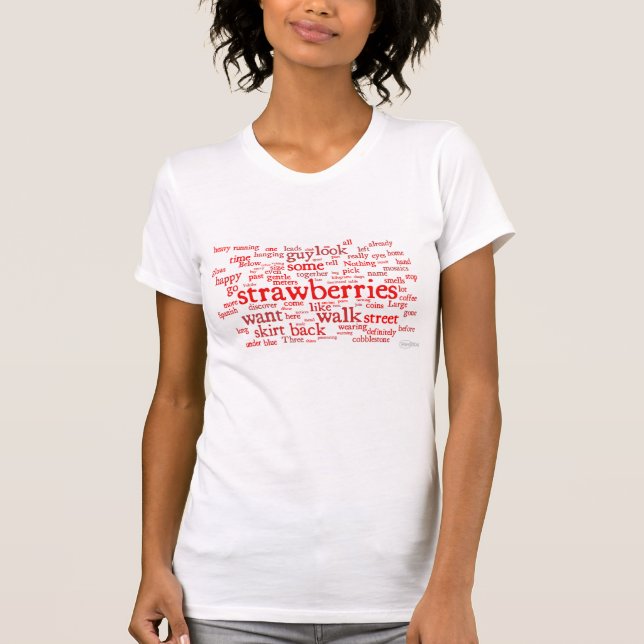 Erdbeeren Damen T-Shirt (Vorderseite)