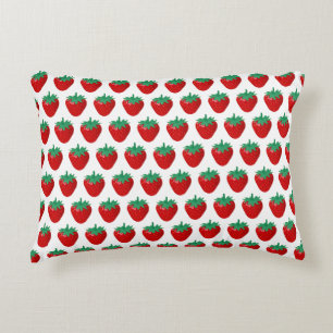 Erdbeeren Dekokissen
