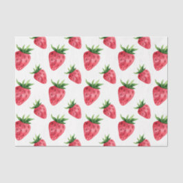 Erdbeeren (Design 50 Red Series) Seidenpapier