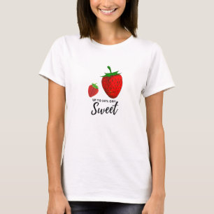 Erdbeeren-Design-Shirt, T - Shirt für den Siebdruc