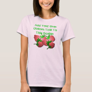 Erdbeeren-Felder-Anpassen Sie diesen T - Shirt! T-Shirt