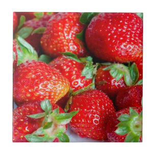 Erdbeeren Fliese