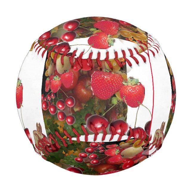 Erdbeeren Früchte Baseball (Vorderseite)