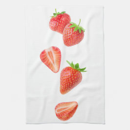Erdbeeren Geschirrtuch