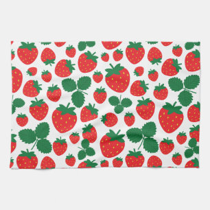 Erdbeeren Geschirrtuch
