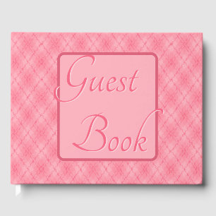 Erdbeeren in Cream Guest Book Gästebuch